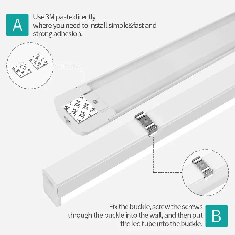 Superhelles LED-Rohr für die Innenbeleuchtung der Küche - vue 4 sur 16