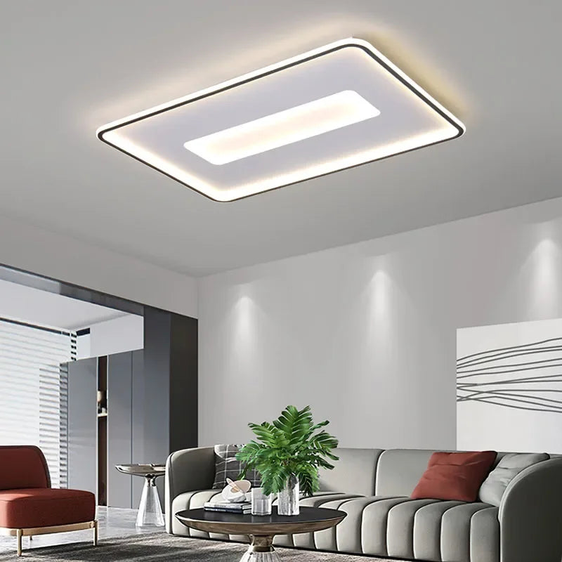 plafonnier led moderne pour décoration intérieure et éclairage design - vue 4 sur 20