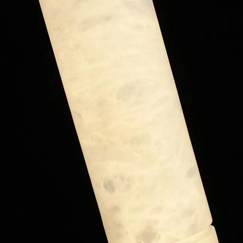 Lustre en cuivre de forme longue de luxe Décor - vue 7 sur 10