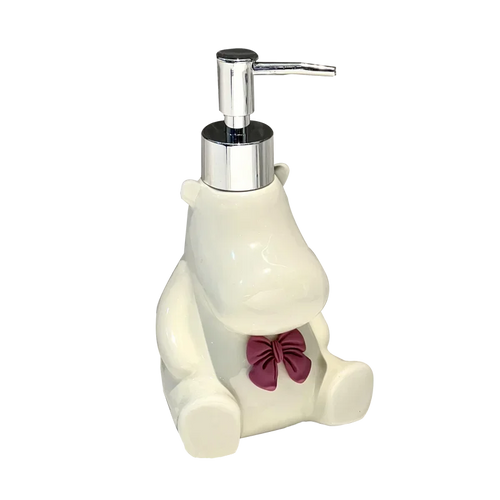 distributeur de savon liquide et désinfectant mignon à pression