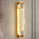 lampe de chevet led cristal applique murale