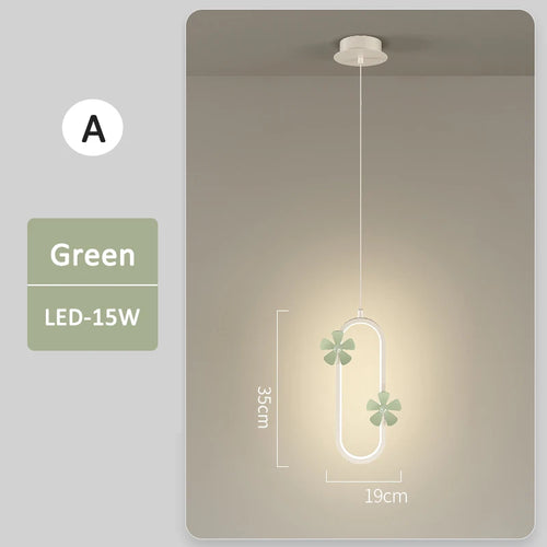 Moderne Pendelleuchte in Blütenblattform für minimalistisch-nordischen Stil - vue 10 sur 10