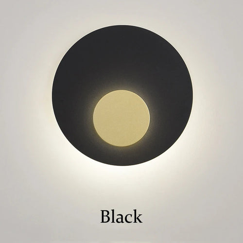 LED-Wandleuchte goldene Mond nordisches Design dekorativ