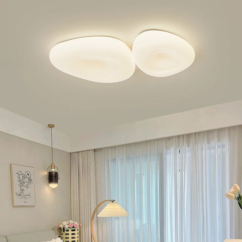 Plafonnier style moderne simple ensemble de lampes minimaliste - vue 4 sur 20