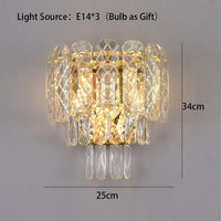 lustre moderne en cristal avec lampes led pour décoration