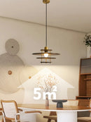 lustre en bois massif style médiéval pour restaurant et bar