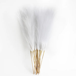 lot de 6 fleurs artificielles pour décoration de table et événements