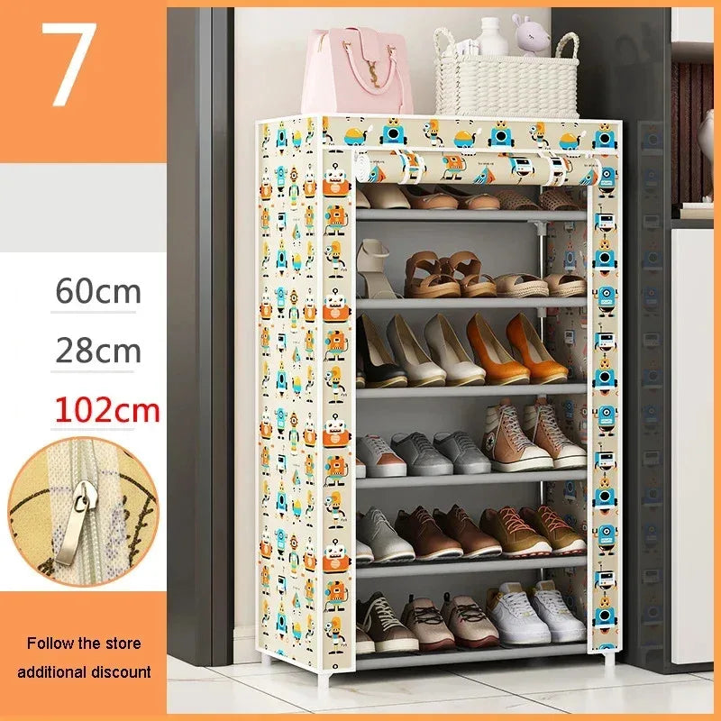 organisateur de rangement pour chaussures en plastique 120 paires luxe 2023 - vue 27 sur 28