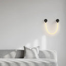 applique murale en acier inoxydable et silicone 	 style