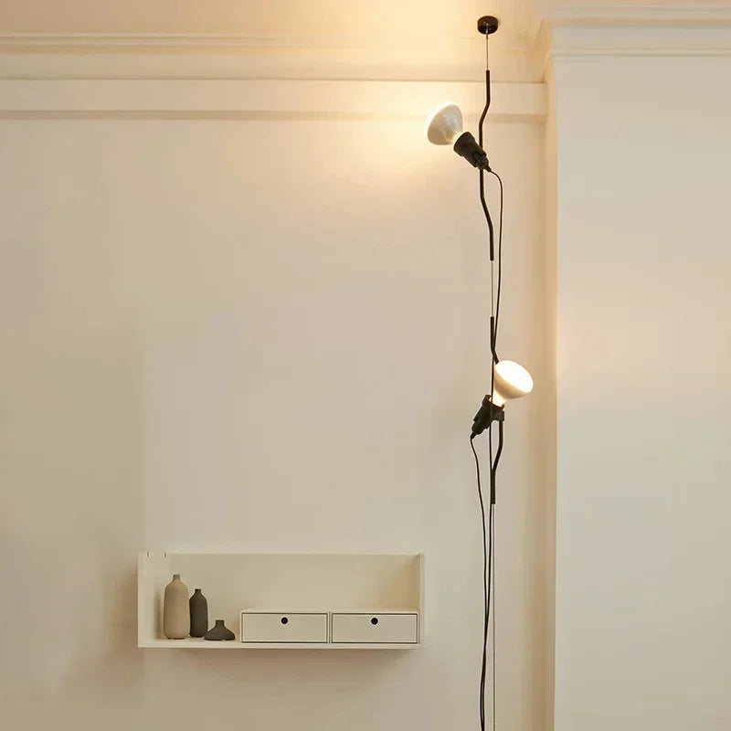 lustre moderne élégant à LED hauteur réglable pour décoration intérieure - vue 16 sur 16