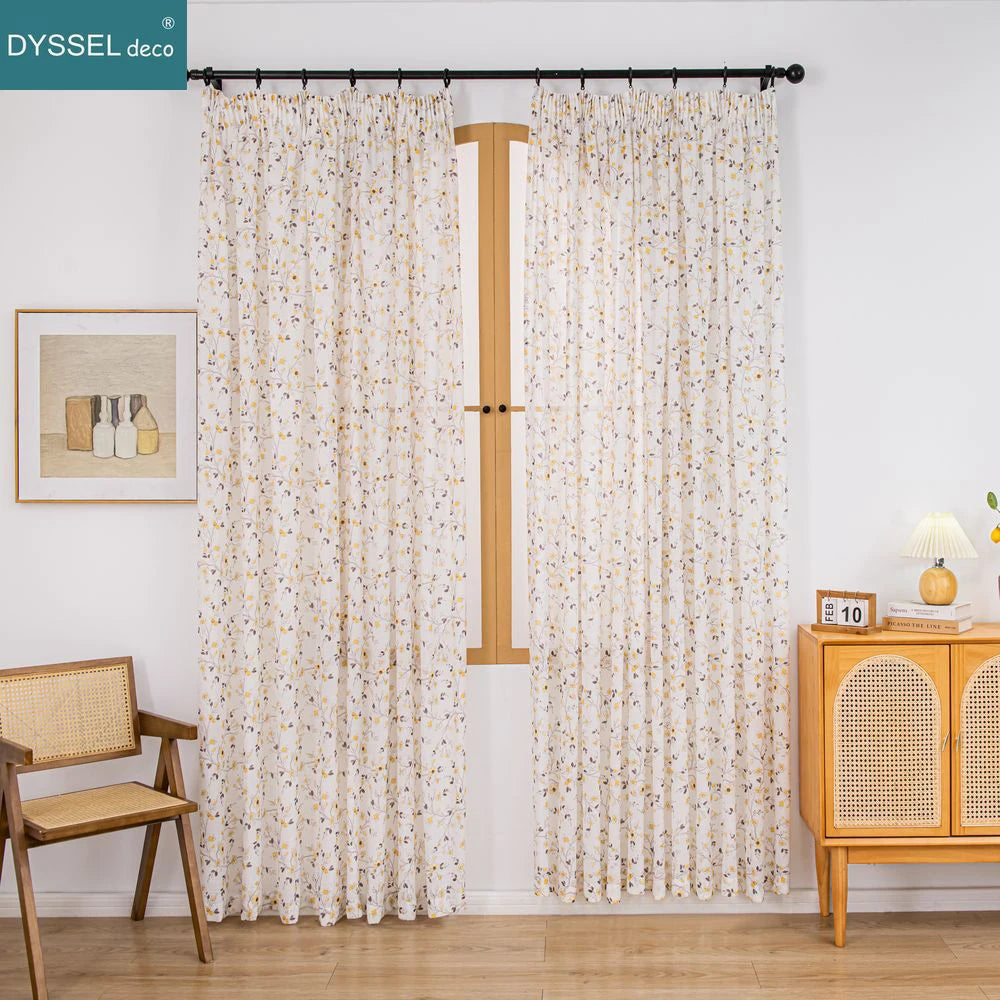 Rideau moderne rayures style europeen salon chambre