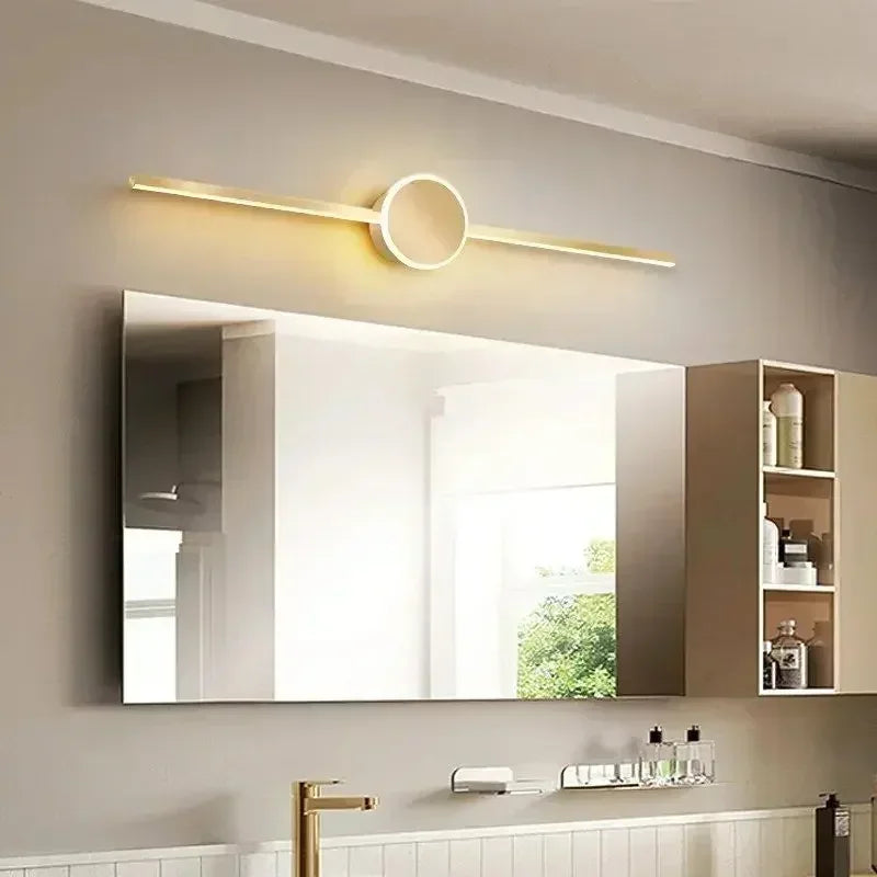 Applique murale LED moderne avec miroir décoratif - vue 4 sur 12