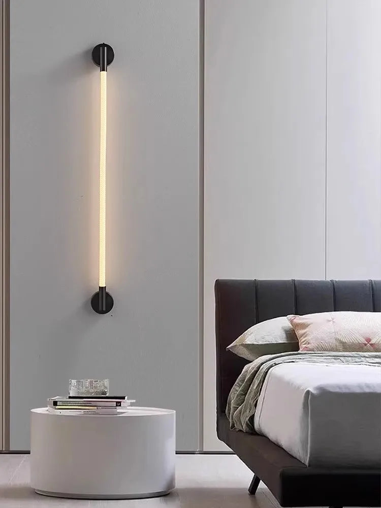 applique murale minimaliste moderne en silicone de luxe - vue 4 sur 16