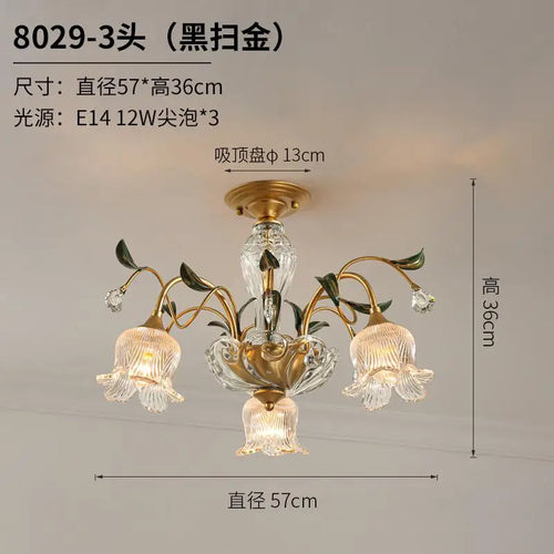 lustre en cristal français éclairage avancé pour intérieur élégant - vue 9 sur 8