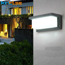 Wasserfeste LED-Außenwandleuchte mit Bewegungsmelder