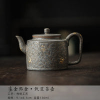 Theiere japonaise retro doree avec infuseur 150ml