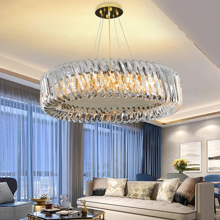 Kronleuchter aus Kristall für elegante und moderne Innendekoration - vue 5 sur 11