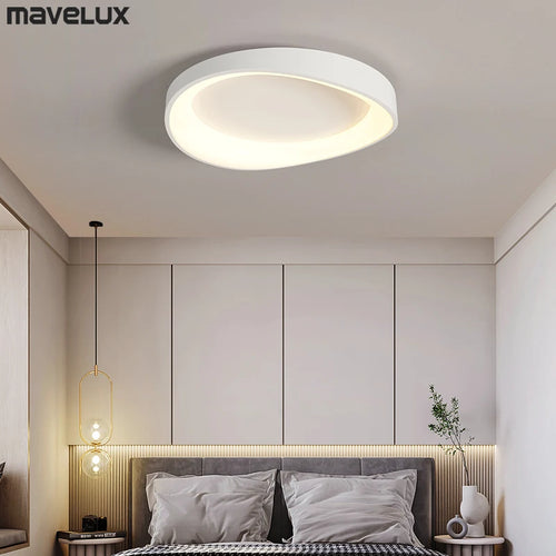 Plafonnier moderne à leds pour éclairage intérieur design