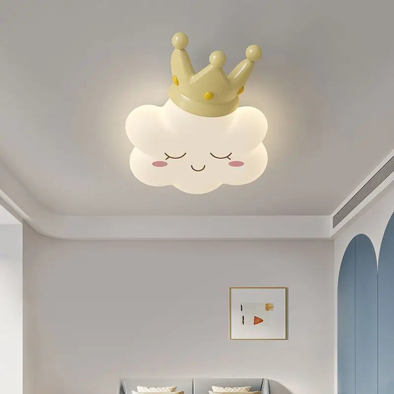 plafonnier romantique pour chambre d enfant avec nœud élégant - vue 2 sur 12
