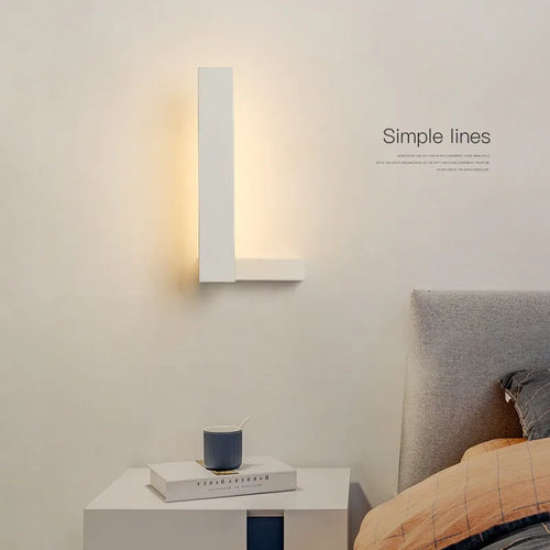 LED-Wandleuchte nordisch minimalistisch für dekorative Innenräume - vue 2 sur 14