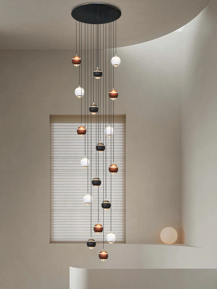 lustre créatif pour éclairage minimaliste et moderne - vue 5 sur 16