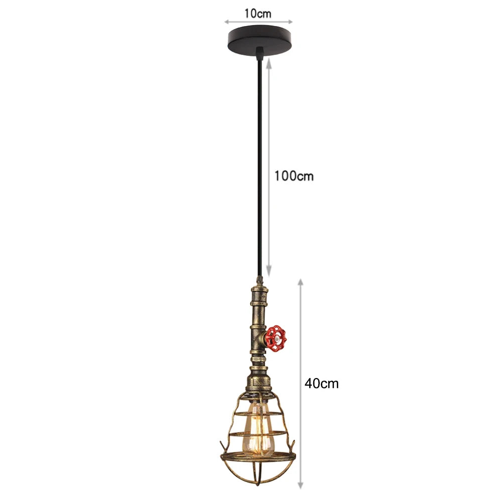 suspension rétro industrielle pour un éclairage vintage élégant - vue 17 sur 25