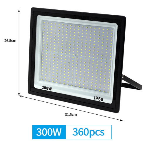 LED-Flutlichtstrahler mit hoher Helligkeit für Außenbereich, Garten und Straße - vue 11 sur 11