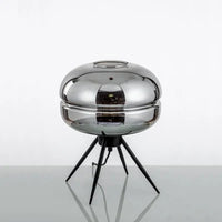 lampe de table led nordique moderne en verre pour décoration nocturne