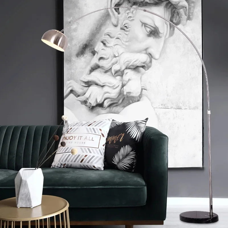 Italian Classic Art Floor Lamp Folding Rotary Arc Light for Living Room Bedroom Home Decor - vue 5 sur 7