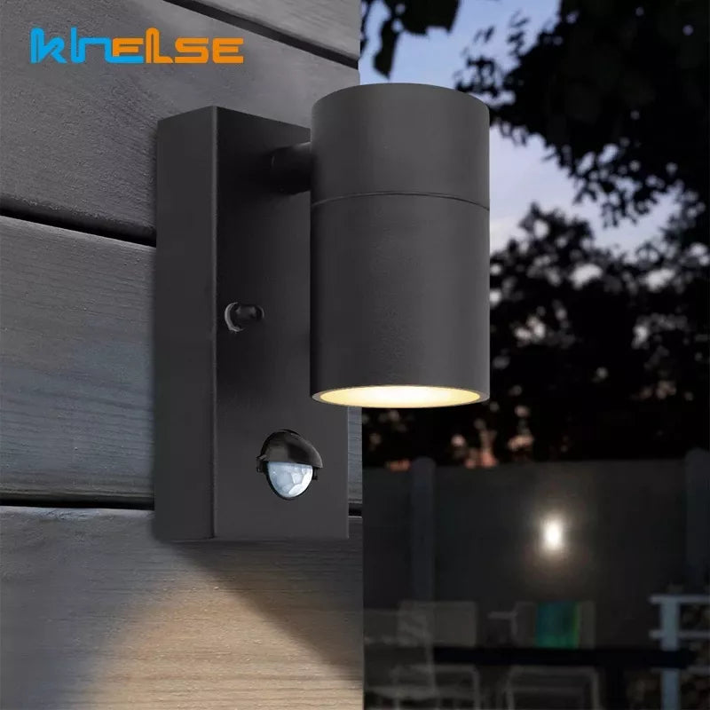 applique murale led étanche avec capteur de mouvement pour extérieur - vue 3 sur 8