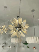 lustre moderne led nordique pour hôtel villa brillant