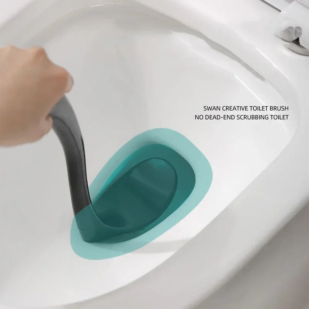brosse de toilette verticale pour nettoyage facile salle de bain - vue 5 sur 9