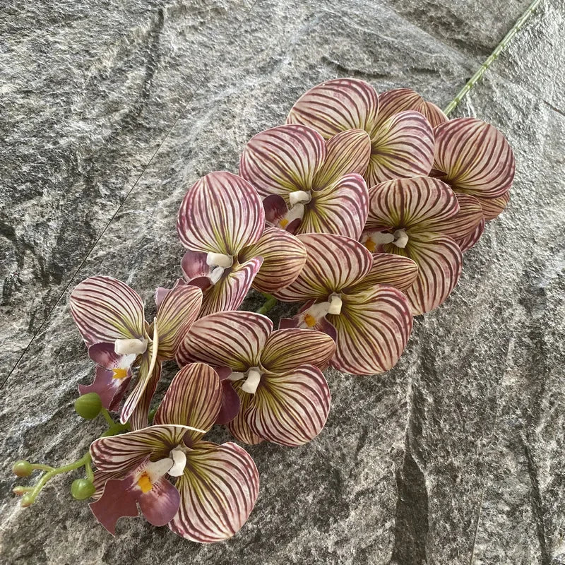 phalaenopsis artificiel orchidée rose décoration pour mariage et jardin - vue 19 sur 23