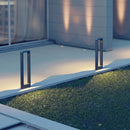 Moderne LED-Gartenleuchte aus Aluminium, wasserdicht für den Außenbereich