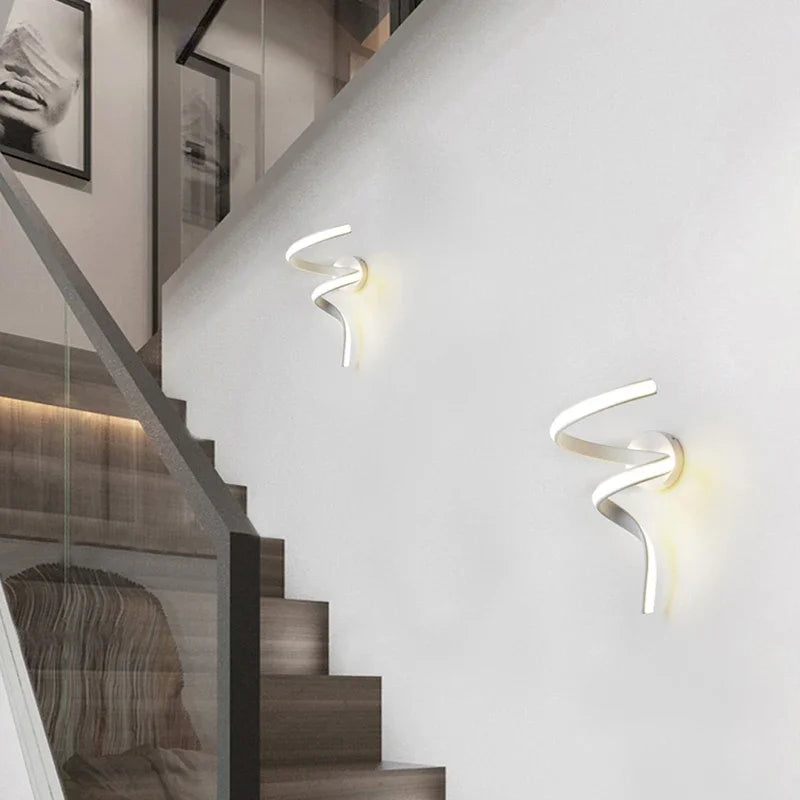 applique murale led moderne pour décoration intérieure élégante - vue 4 sur 10
