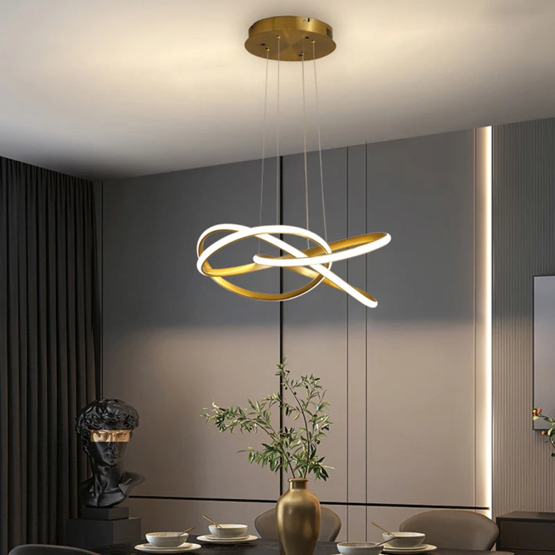 lampe suspendue led qiyimei pour bar cuisine décoration intérieure - vue 7 sur 13
