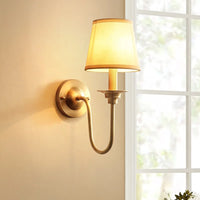 applique murale cuivre nordique simple salon couloir