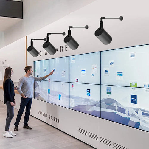 Moderne LED-Wandleuchte mit langem Teleskoparm - vue 6 sur 11