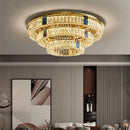 Runde LED-Deckenleuchte im nordischen Design aus Edelstahl – neues Modell