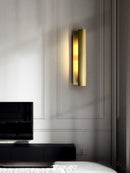 Moderne Wandleuchte aus Messing mit minimalistischem und kreativem Design