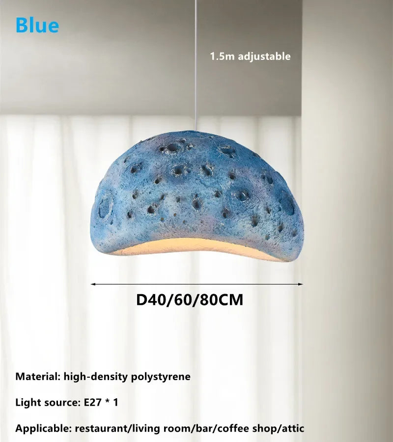 Minimalistischer LED-Kronleuchter Wabi-Sabi für Loft- und Café-Dekoration