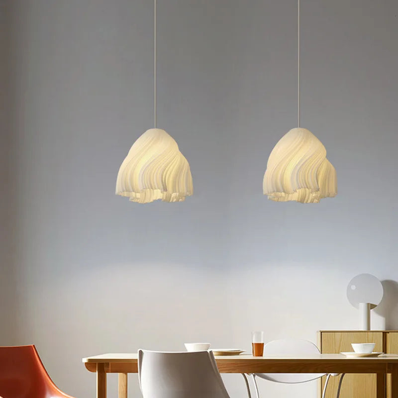 lustre moderne simple impression 3d créative à trois extrémités - vue 4 sur 19