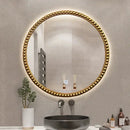 miroirs décoratifs muraux ovales en macramé nordique pour décoration