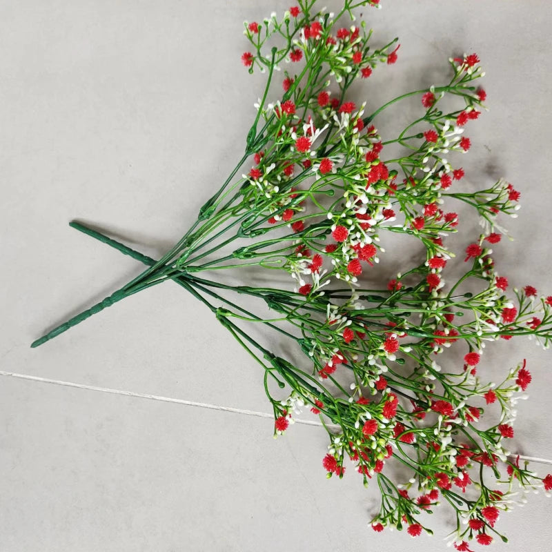 bouquets de gypsophile artificielle pour décoration intérieure et extérieure - vue 9 sur 15