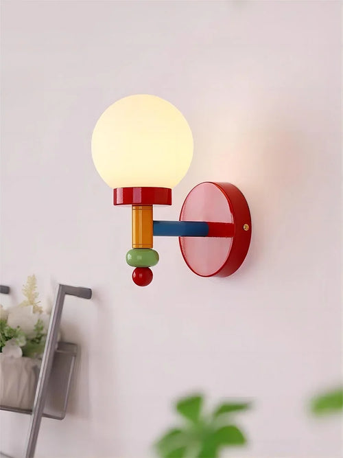 Wandleuchte im Bauhaus-Stil nordisch retro industriell kreativ - vue 5 sur 8