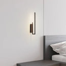 Minimalistische Wandleuchte aus Messing, dimmbar