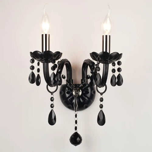 applique murale antique en cristal pour intérieur design élégant