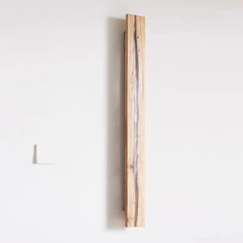 applique murale en bois massif style wabi sabi pour décoration créative - vue 4 sur 11