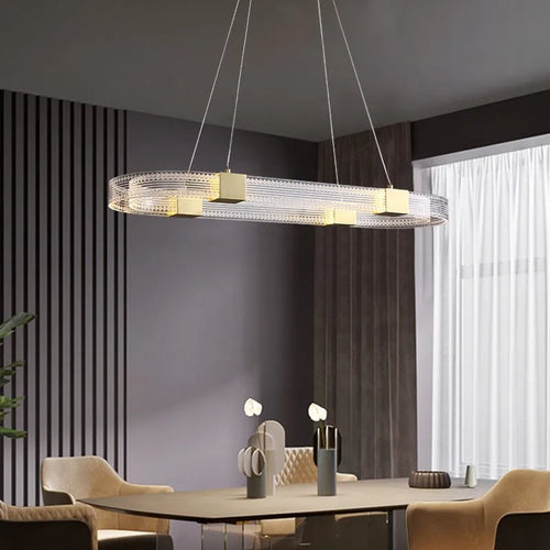 LED-Pendelleuchte in Ringform für Loft und Restaurant - vue 4 sur 10