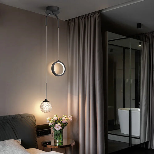 Suspension LED au design nordique moderne